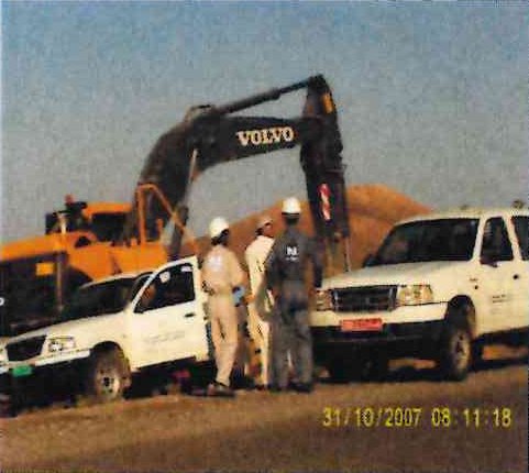 Earthworks and site logistics