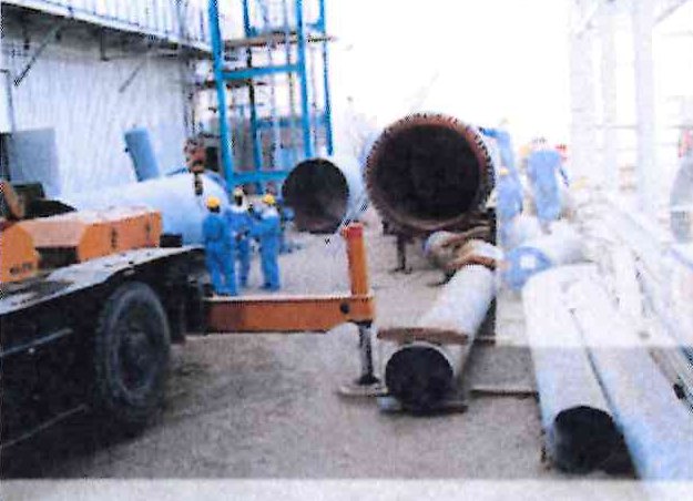 Pipe yard and transport