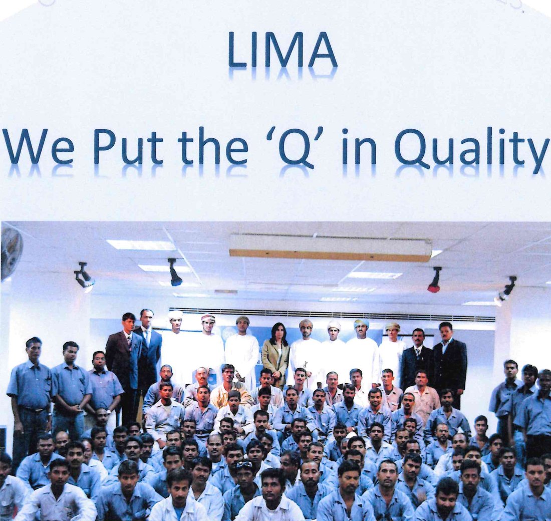 The LIMA Steel Company team